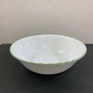 Corelle Chutney Green Swirl Bowl Vegetable Serving